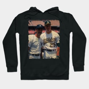 Don Mattingly (New York Yankees) and Mark McGwire (Oakland Athletics) Hoodie